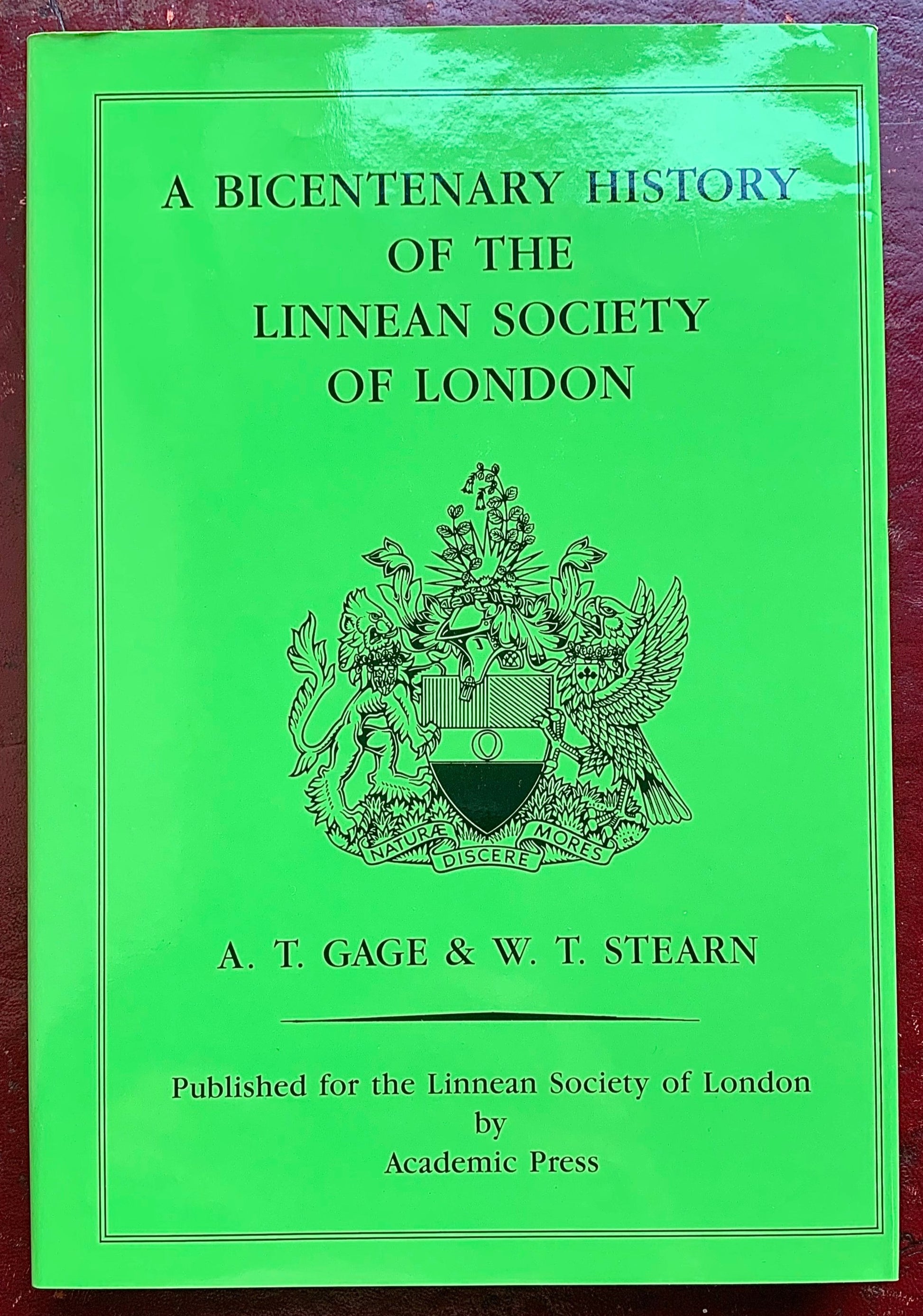 Front cover of A Bicentenary History of the Linnean Society of London
