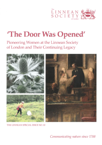 Linnean Society Special Issue 10 - Pioneering Women